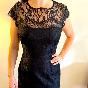BB Dakota Black Lace Dress